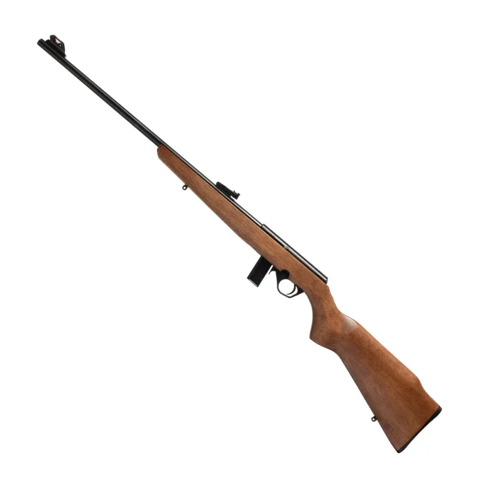 Rifle CBC 8122 Bolt Action Cal .22LR Oxidado Coronha Madeira - Cano 23" - Image 2
