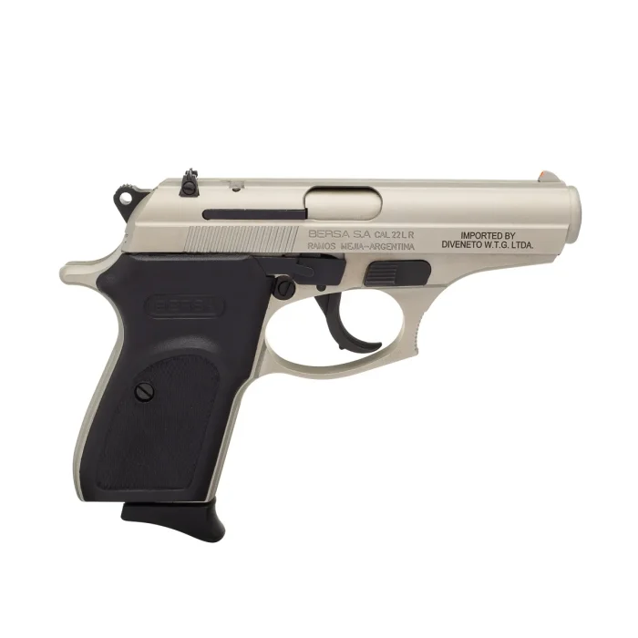 Pistola Bersa Thunder 22 Calibre .22LR Cano 3.6" Niquelada - Image 2
