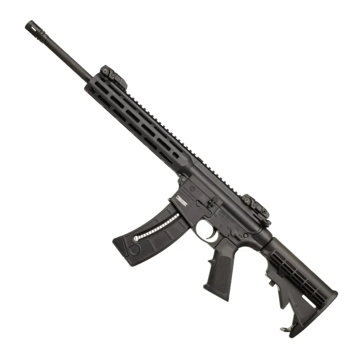 Rifle Smith & Wesson M&P 15-22 Sport - Cal .22LR - Oxidado Coronha Polimero Retrátil -  Cano 16,5" - Image 4